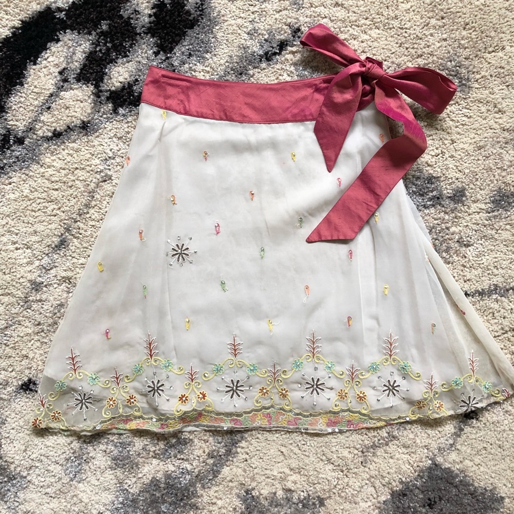 Prashe Sari Skirt - size Medium